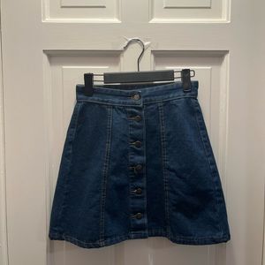 Jean skirt